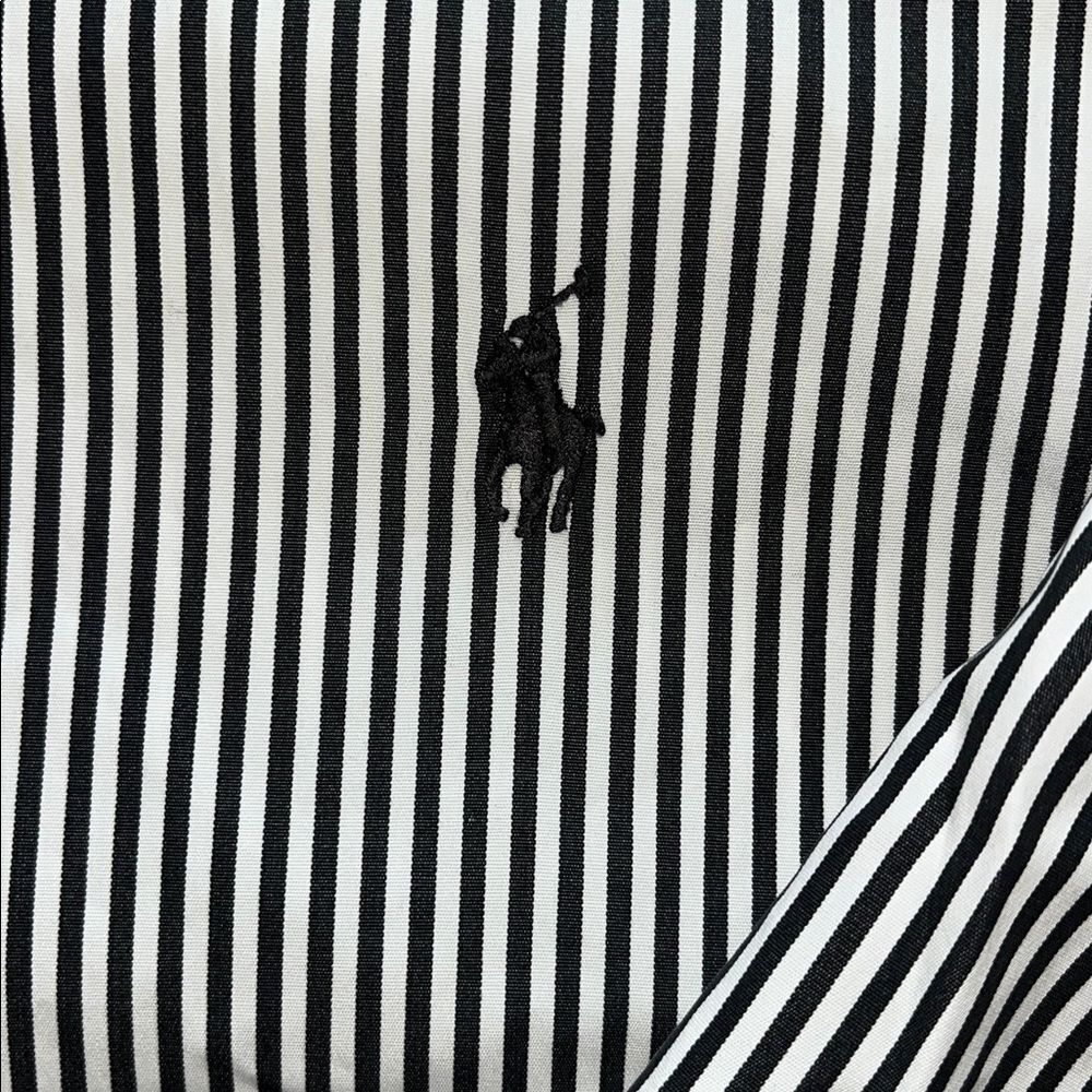 Three (3) Polo by Ralph Lauren Big Man Plaid & Stripe w/ Sewn Pony shirt 3XB Big - Picture 9 of 11